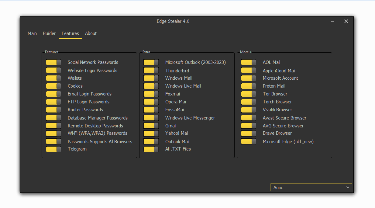 EdgeGuard Stealer 2024