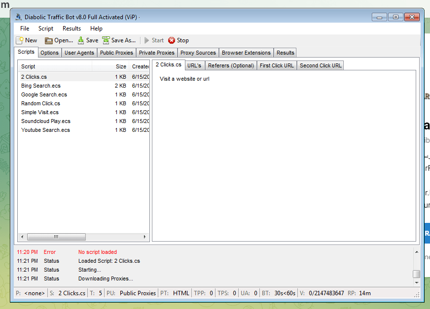 Diabolic Traffic Bot Full Edition v8.0 Lifetime Activated