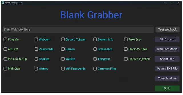 Blank Grabber 2024 - blackhatrussia