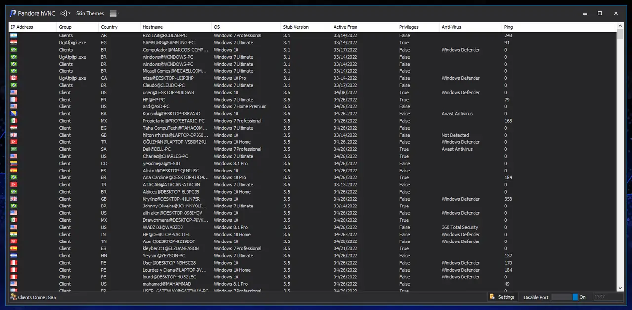 Pandora hVNC Cracked 2024