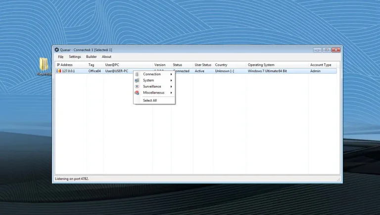 Quasar RAT v1.3 Cracked