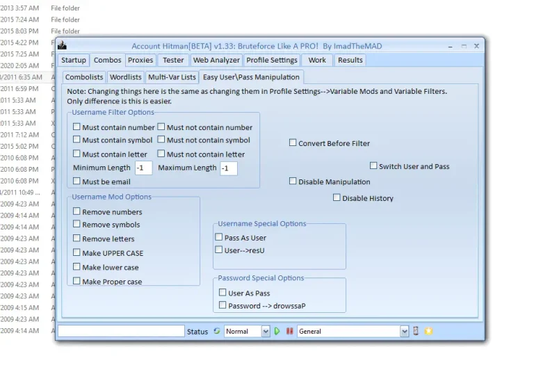 Account Hitman BETA V1.33