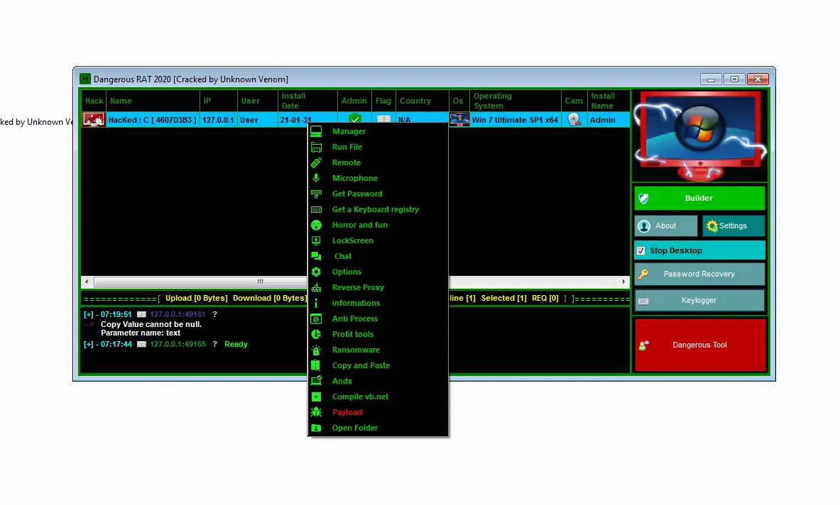 Dangerous RAT V5 Cracked