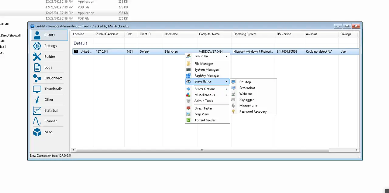 LuxNET RAT 2025 Cracked