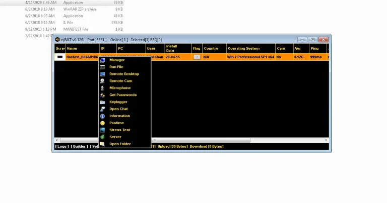 njRAT v0.12G