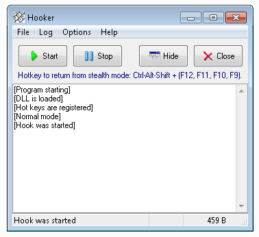 Hooker Keylogger 2025