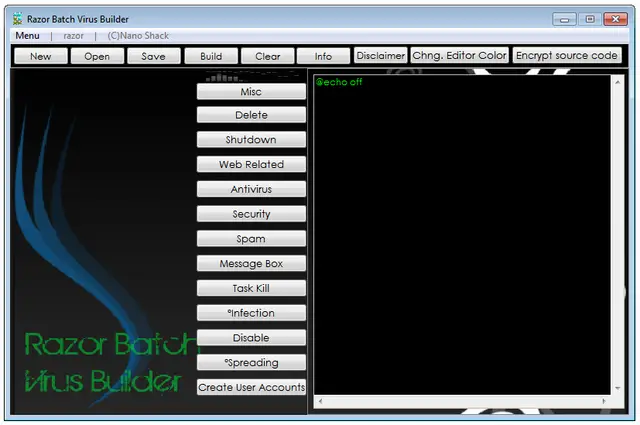 Razor Batch Virus Builder 2025