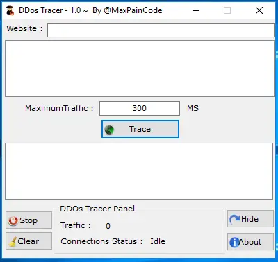DDos Tracer 1.0
