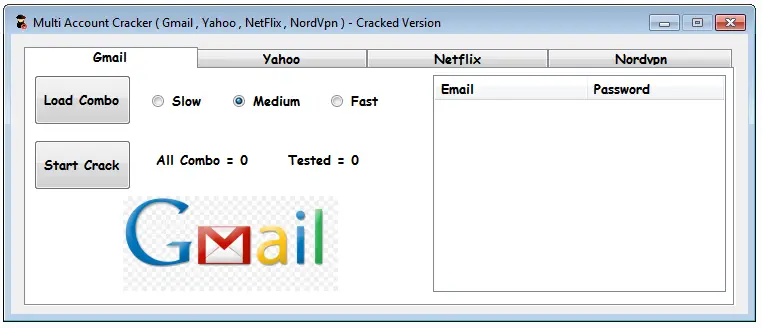 Multi Account Cracker 2025 Cracked