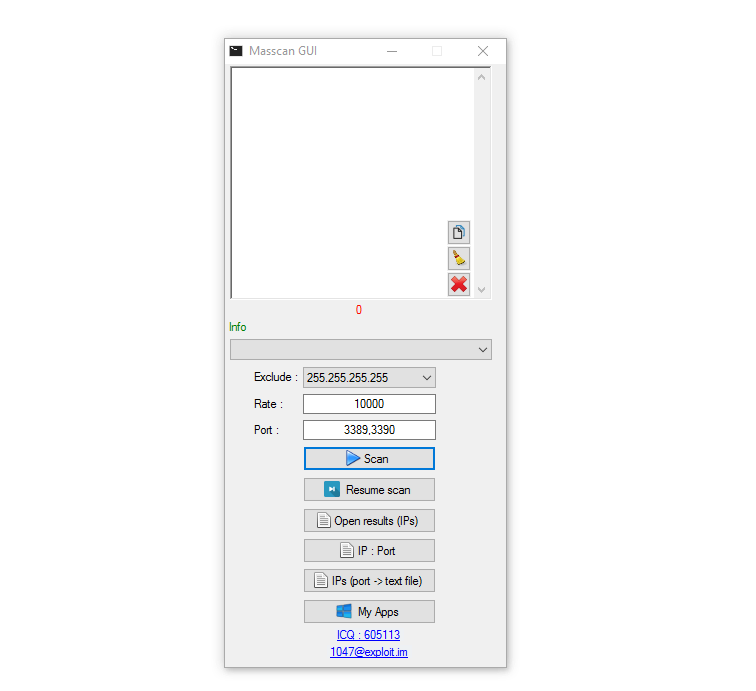 Masscan GUI 2025