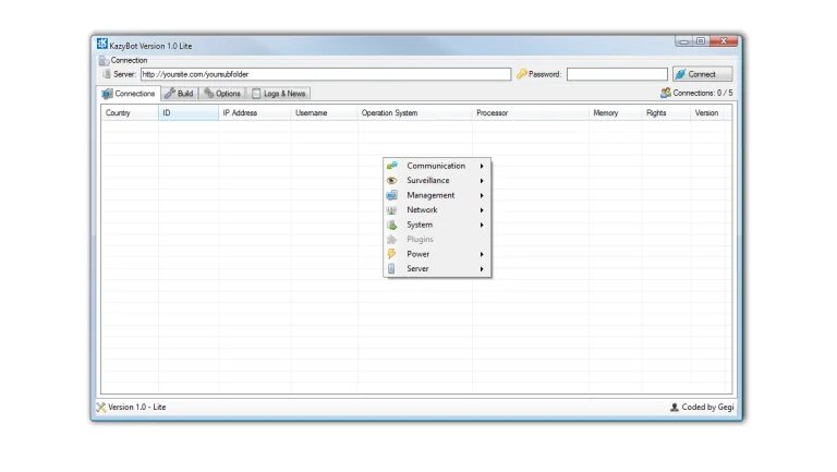 KazyBot Lite PHP RAT 2025