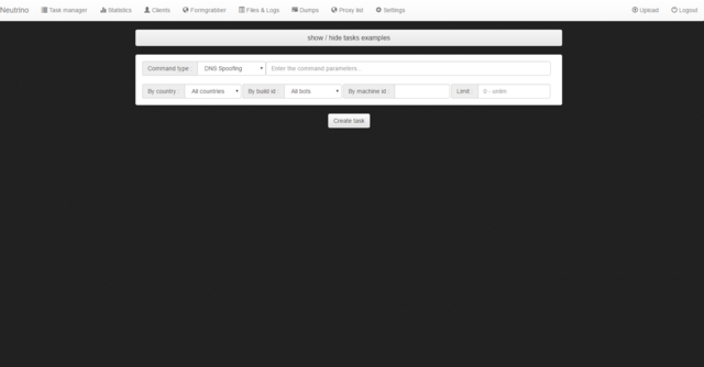 Neutrino HTTP Botnet v5.1