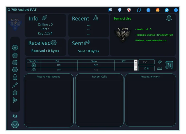 G-700 RAT V6.1.5