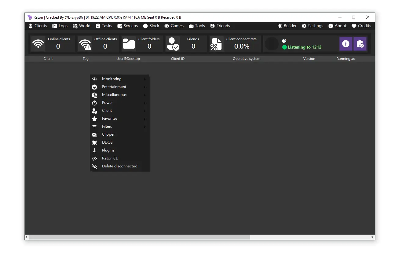 Raton RAT 2026 Cracked